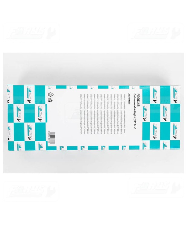 FR00145 Wkład do szafki - zestaw nasadek długich 1/2" 14 el.