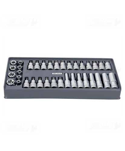 FR00149 Wkład do szafki - zestaw kluczy TORX 1/2” 36el.