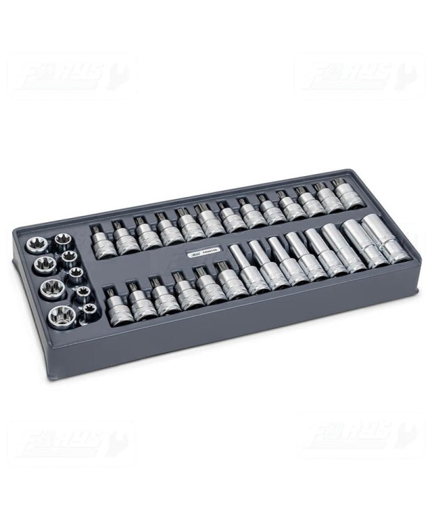 FR00149 Wkład do szafki - zestaw kluczy TORX 1/2” 36el.