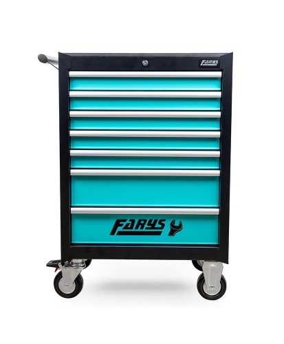 SZAFKA WARSZTATOWA WÓZEK NARZĘDZIOWY + WYPOSAŻENIE 225el. FR4045 -F4