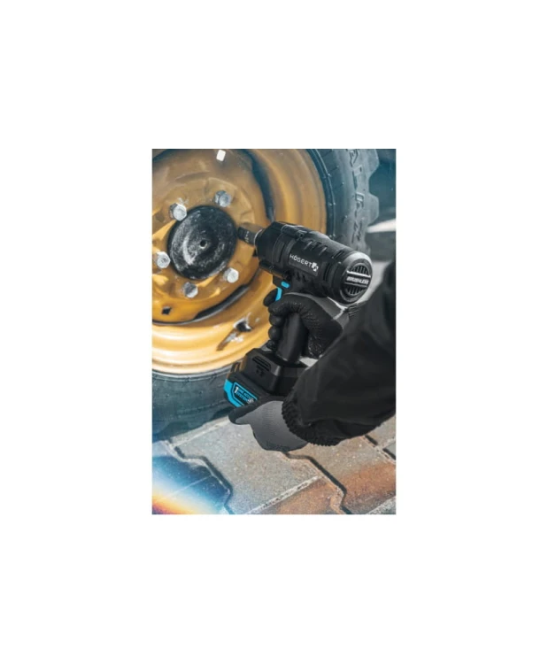 Akumulatorowy bezszczotkowy klucz udarowy 1000 Nm 18V HT2E227-0IW (S45)