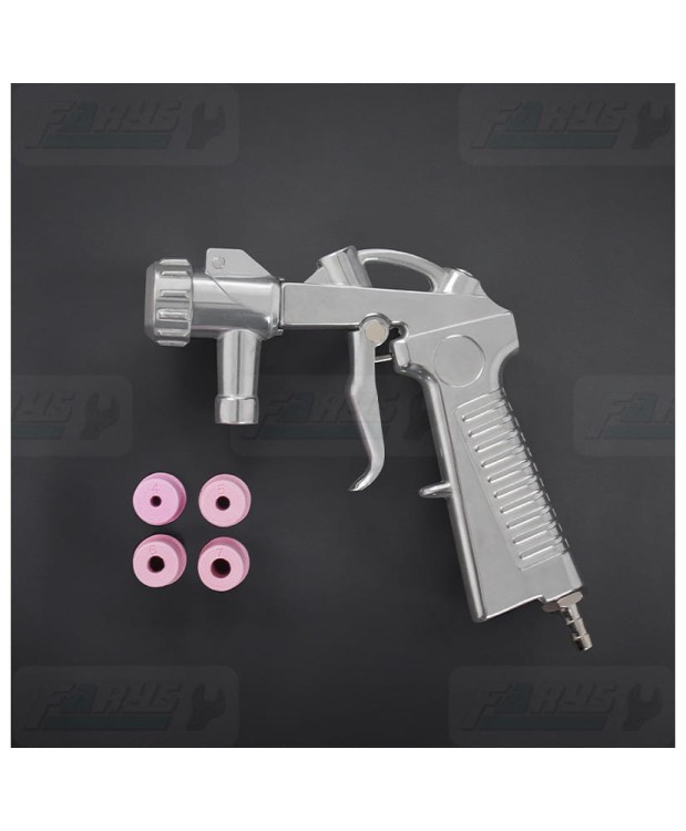 Pistolet do piaskowania piaskarka kabinowa różowy FR7008