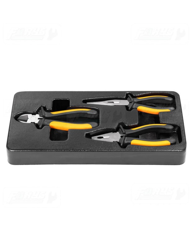 Wkład do szafki Zestaw szczypce, kombinerki, obcinaczki 3szt.  FARYS FR1848