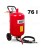 Piaskarka syfonowa 76l z zaworami i wężem 1/2" FR7011C