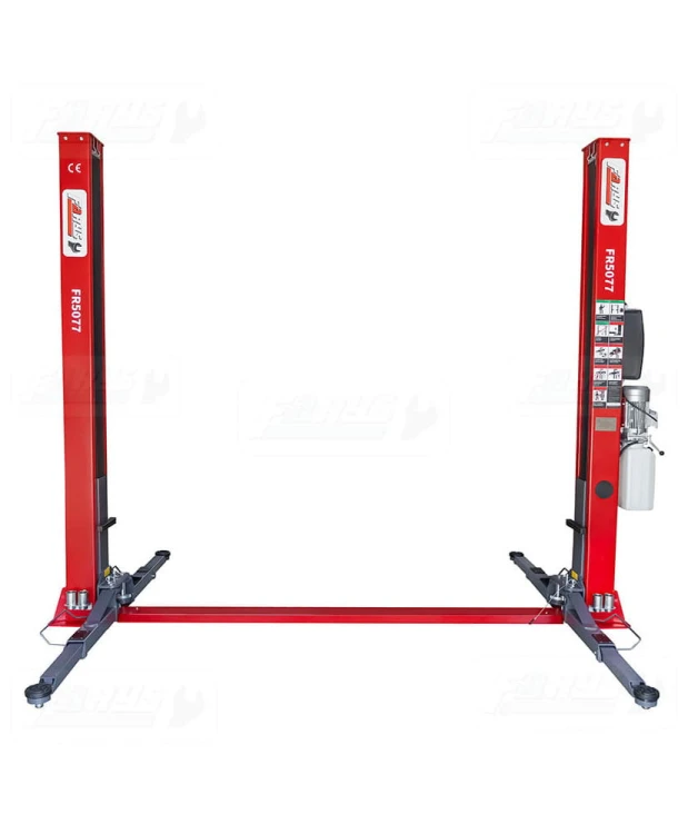 Podnośnik dwukolumnowy półautomat 4,2T FR5077 + olej hydrauliczny 8l + smary+ kotwy