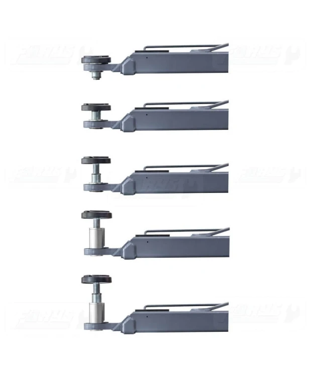Podnośnik dwukolumnowy półautomat 4,2T FR5077 + olej hydrauliczny 8l + smary+ kotwy