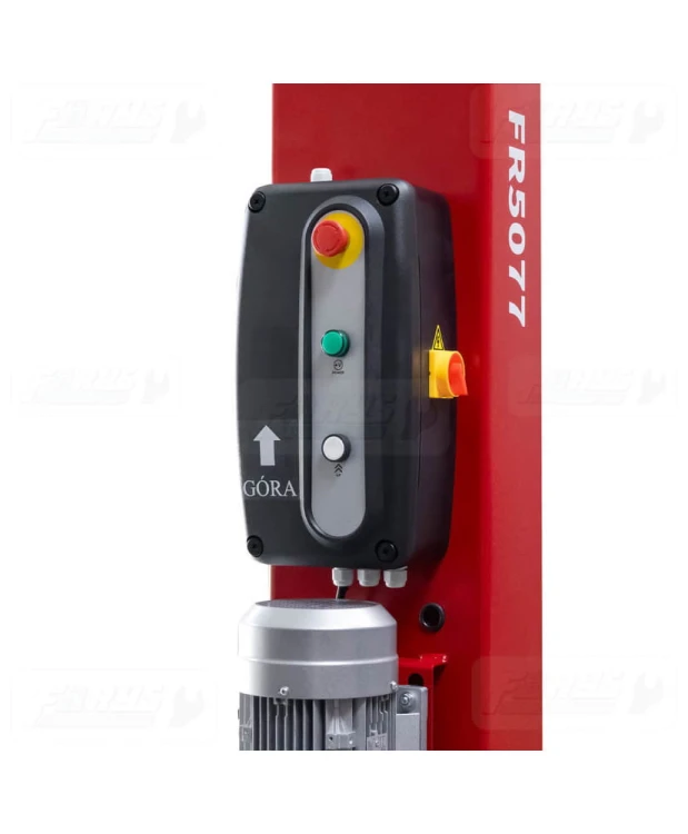 Podnośnik dwukolumnowy półautomat 4,2T FR5077 + olej hydrauliczny 8l + smary+ kotwy