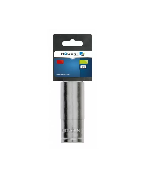 Nasadka sześciokątna 1/2″, 15 mm, długa, CrV HT1A265 (15D)