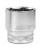FR00742 Nasadka sześciokątna krótka 1/2" 28mm (6D)
