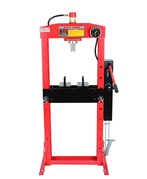 Prasa warsztatowa hydrauliczna 20t z pedałem nożnym FR5014