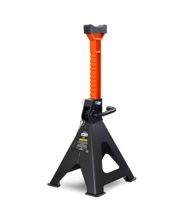 2X KOBYŁKI 6T PODSTAWKI WARSZTATOWE PODPORY Z BLOKADĄ GUMĄ PINEM REGULOWANE FR9042