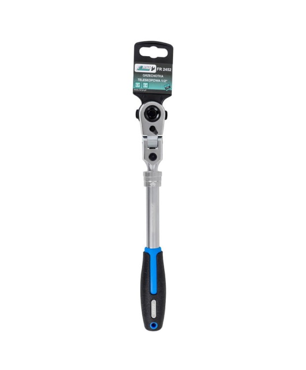 Grzechotka Teleskopowa Zapadkowa Przegubowa 1/2 SLIM POWER FR2452