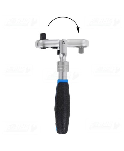 Grzechotka Teleskopowa Zapadkowa Przegubowa 1/4 SLIM POWER FR2450