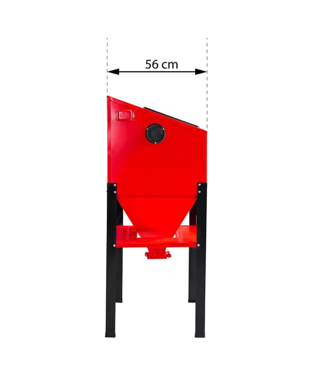 Piaskarka kabinowa 220L oczyszczarka komorowa FR7014
