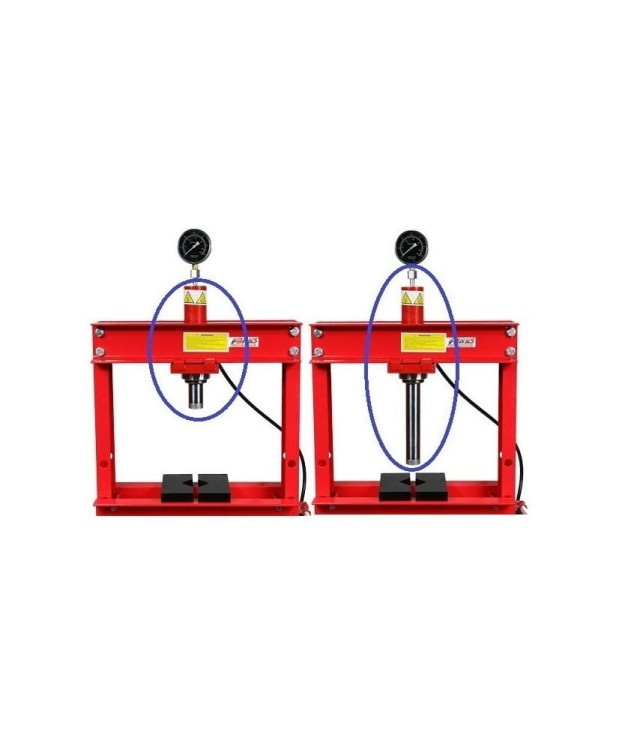 Siłownik hydrauliczny + manometr do prasy prasa 20 ton FR5431