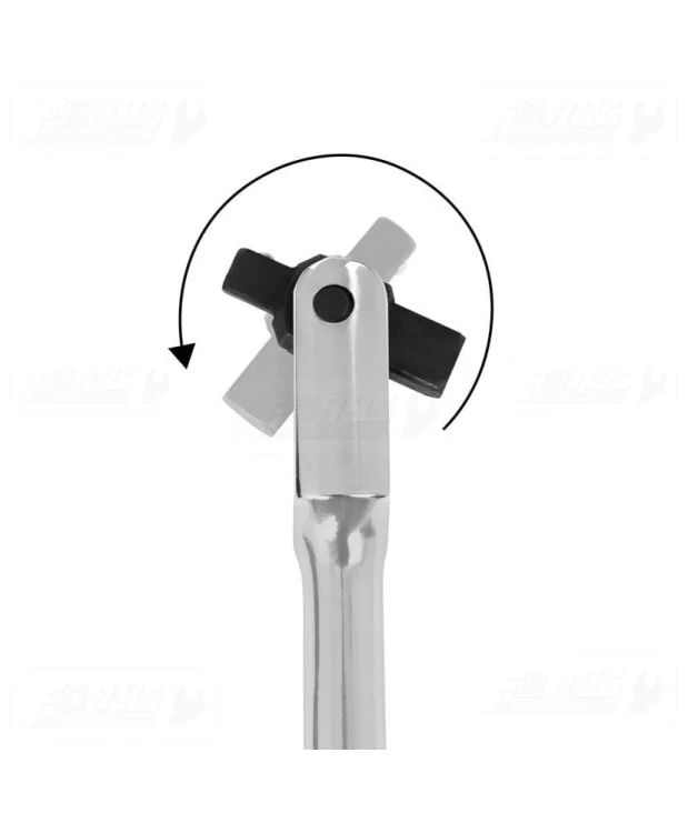 Pokrętło do nasadek długie 62 cm dwustronne 1/2" i 3/8"