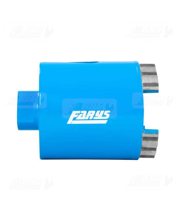 OTWORNICA DIAMENTOWA SEGMENTOWA DO BETONU 68MM TURBO Koronka WIERTŁO DO PUSZEK