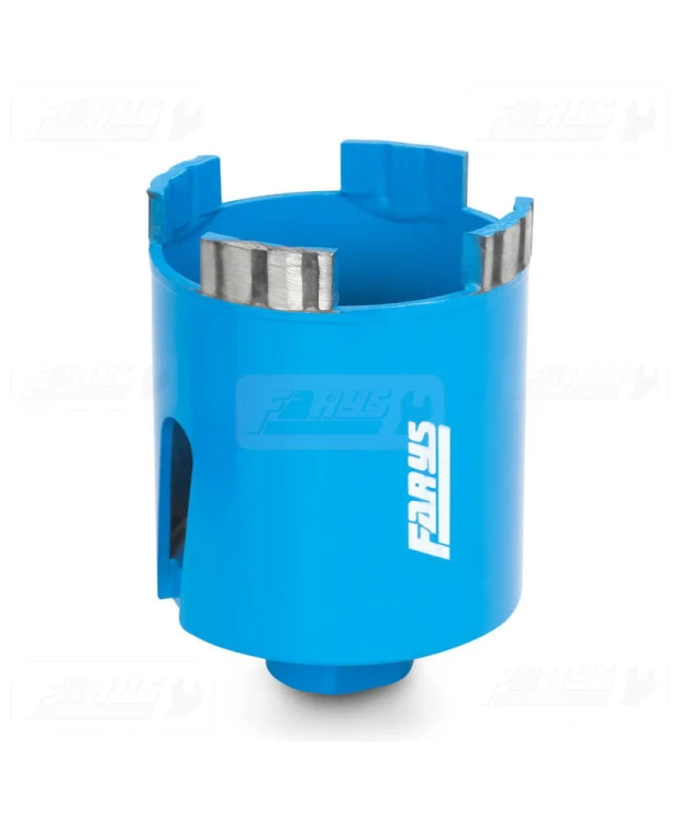 OTWORNICA DIAMENTOWA DO BETONU 68MM TURBO z ADAPTEREM M16 SDS+ I WIERTŁEM PROWADZĄCYM KORONKA WIERTŁO DO PUSZEK