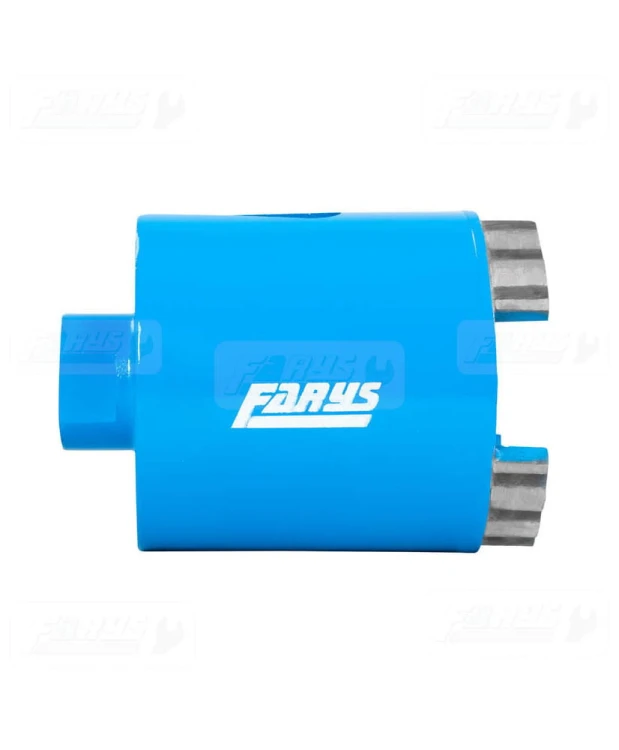 OTWORNICA DIAMENTOWA DO BETONU 68MM TURBO z ADAPTEREM M16 SDS+ I WIERTŁEM PROWADZĄCYM KORONKA WIERTŁO DO PUSZEK