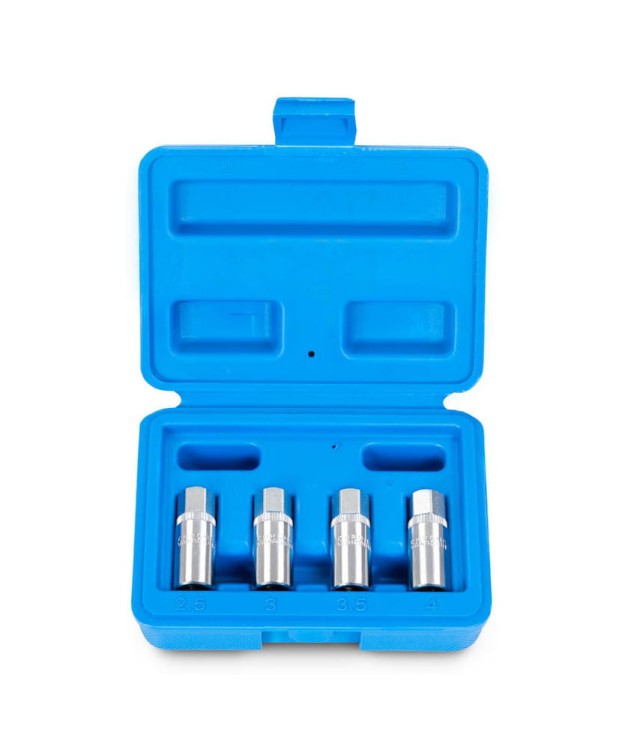 NASADKI KLUCZE DO URWANYCH ŚRUB I SZPILEK 2,5-4 mm