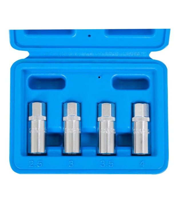 NASADKI KLUCZE DO URWANYCH ŚRUB I SZPILEK 2,5-4 mm