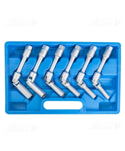 Zestaw nasadek do świec żarowych 3/8" 6el.