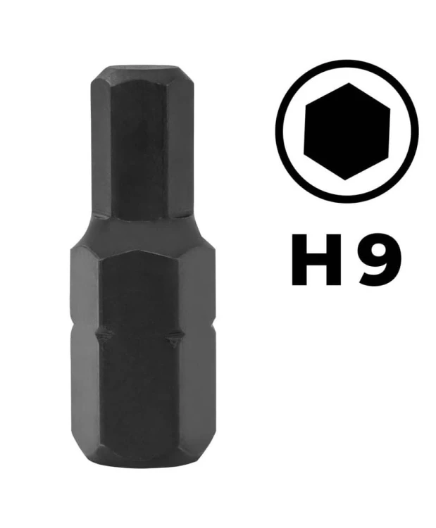 BIT KOŃCÓWKA GROT IMBUS H9 długość 30mm FR0453