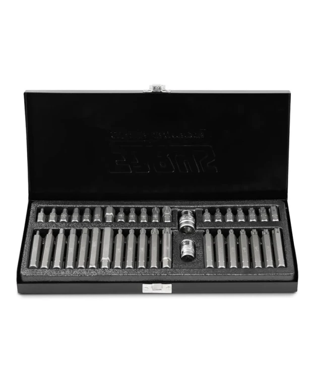 Zestaw bitów  bez obsady torx, imbus,spline 40szt. S2 FR2351