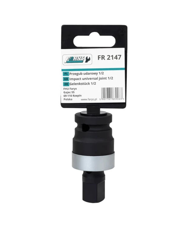 Przegub kulisty kulowy Cardana Kardana udarowy 1/2" FR2147