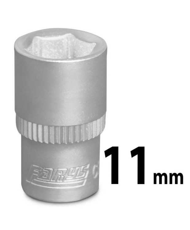 Nasadka 11mm 1/4"  sześciokątna krótka FR1411