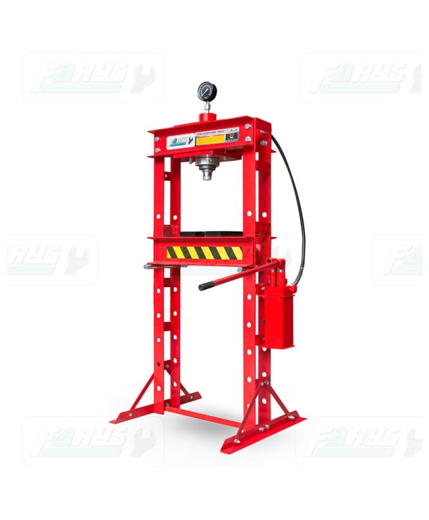 Prasa warsztatowa hydrauliczna 30 ton z pompą ręczną FR5027