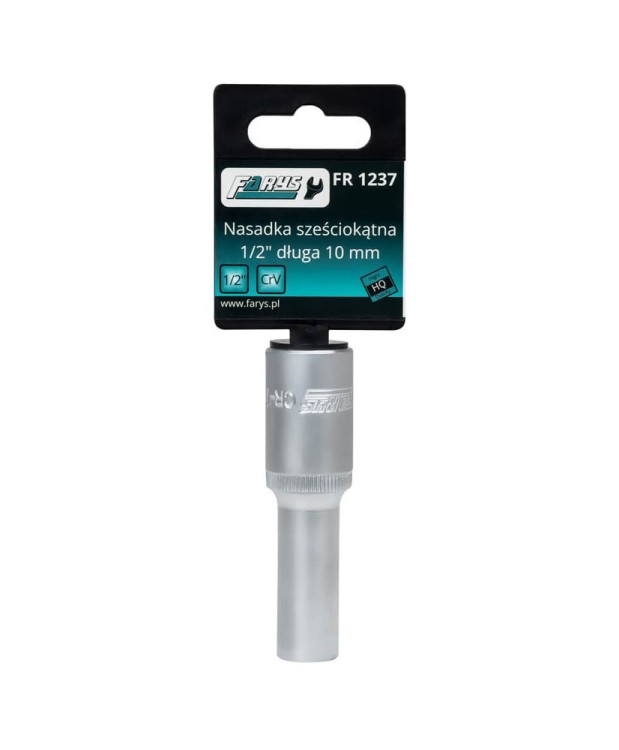 Nasadka 10mm 1/2"  sześciokątna długa FR1237