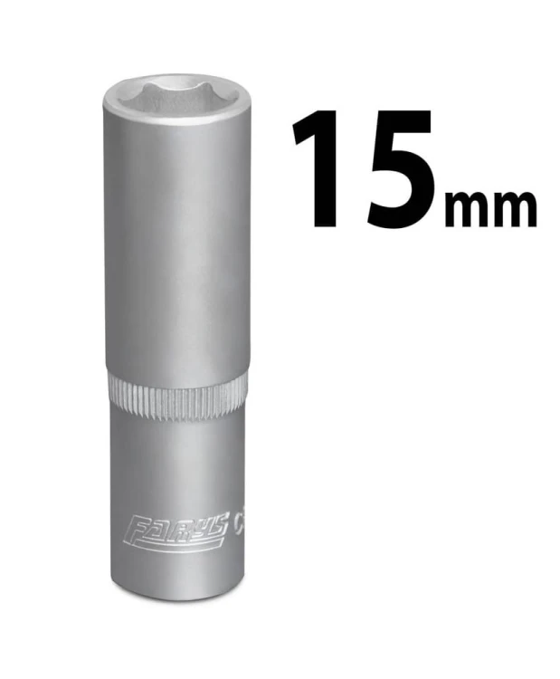 Nasadka 15mm 1/2"  sześciokątna długa FR1242