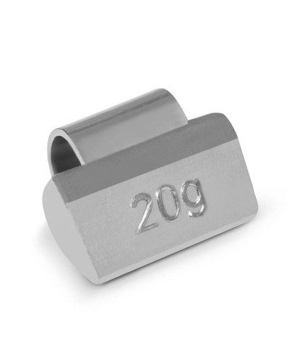 Ciężarki 20g  ołowiane (Pb) nabijane do felg aluminiowych (ALU) opakowanie 100szt.