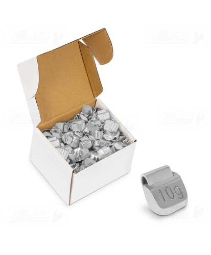 Ciężarki 10g  ołowiane (Pb) nabijane do felg stalowych opakowanie 100szt.