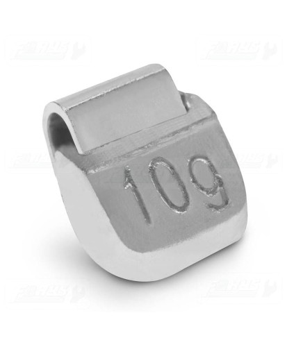 Ciężarki 10g  ołowiane (Pb) nabijane do felg stalowych opakowanie 100szt.