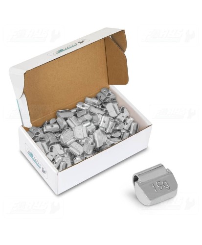 Ciężarki 15g  ołowiane (Pb) nabijane do felg stalowych opakowanie 100szt.