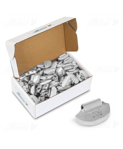 Ciężarki 20g  ołowiane (Pb) nabijane do felg stalowych opakowanie 100szt.