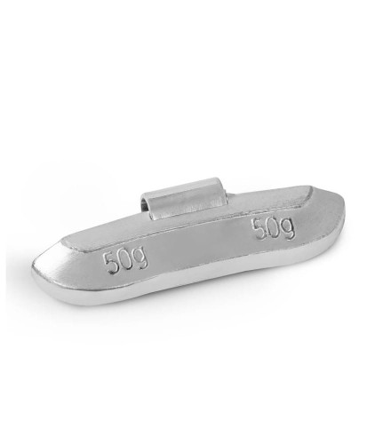 Ciężarki 50g  ołowiane (Pb) nabijane do felg stalowych opakowanie 50szt.