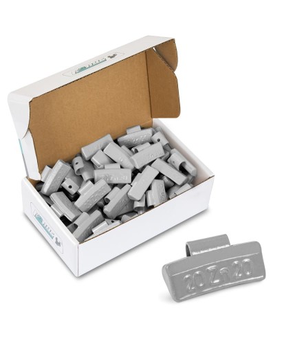 Ciężarki 20g nabijane cynkowe (Zn) powlekane do felg aluminiowych (ALU) opakowanie 100szt.