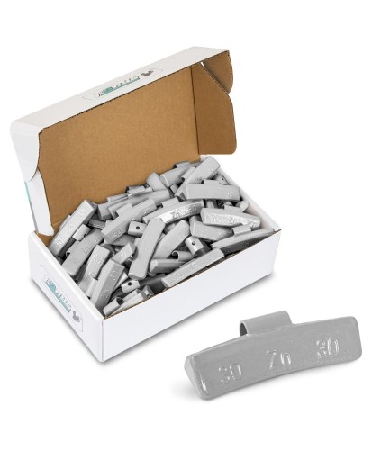 Ciężarki 30g  nabijane cynkowe (Zn) do felg aluminiowych (ALU) opakowanie 100szt.