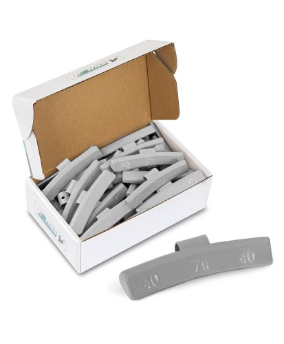 Ciężarki 40g nabijane cynkowe (Zn) powlekane do felg aluminiowych (ALU) opakowanie 50szt.