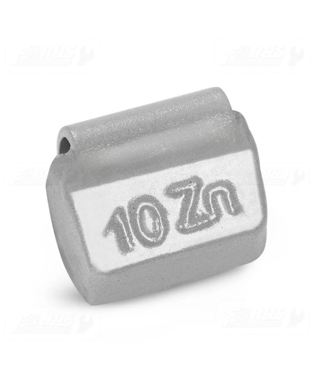 Ciężarki 10g nabijane cynkowe (Zn) powlekane do felg stalowych opakowanie 100szt.