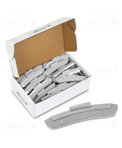 Ciężarki 60g nabijane cynkowe (Zn) powlekane do felg stalowych opakowanie 50szt.