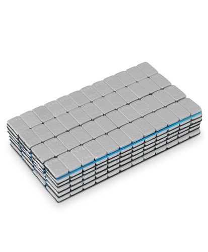 Ciężarki klejone powlekane do felg aluminiowych op. 100 pasków (12x5g)