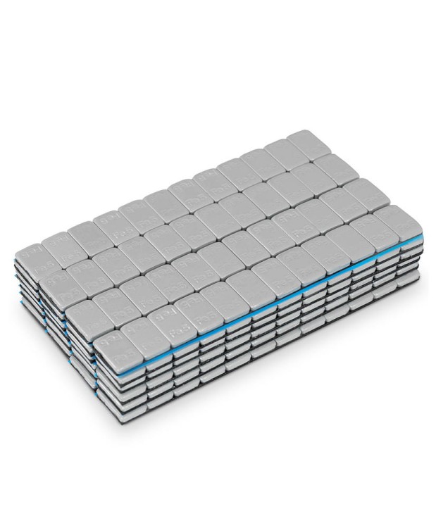 Ciężarki klejone powlekane do felg aluminiowych op. 100 pasków (12x5g)