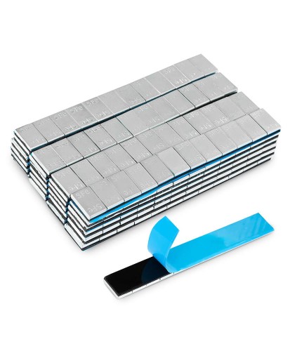 Ciężarki klejone ocynkowane do felg aluminiowych 100 szt.(12x5g) slim