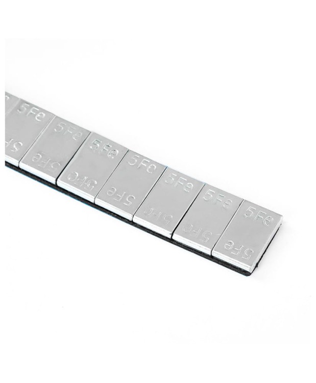 Ciężarki klejone ocynkowane do felg aluminiowych 100 szt.(12x5g) slim