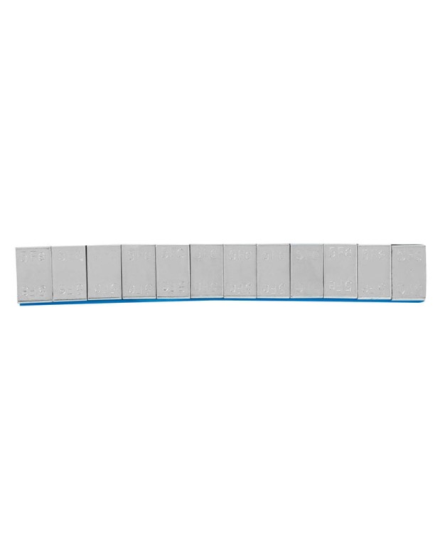 Ciężarki klejone ocynkowane do felg aluminiowych 100 szt.(12x5g) slim
