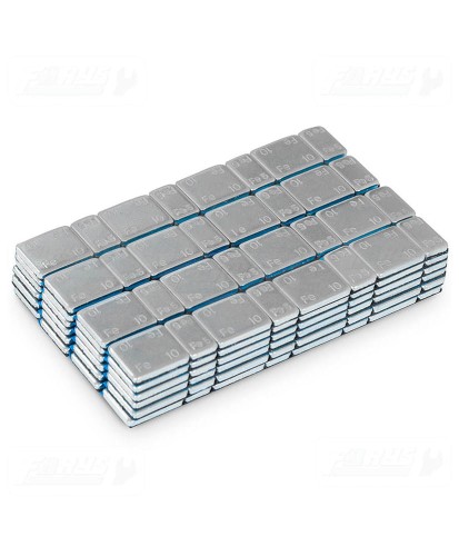 Ciężarki klejone ocynkowane do felg aluminiowych 100 szt.(4x5g+10g)